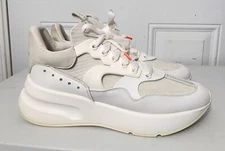 Alexander McQueen Oversized Runner White /Ivory/Grey Men's Size EU 42/ 9 US 