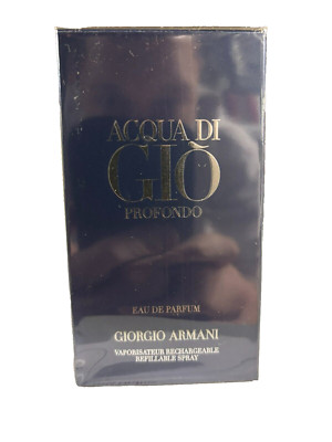 ARMANI EAU DI GIO' PROFONDO EDP REFILLABLE SPRAY - 50 ml