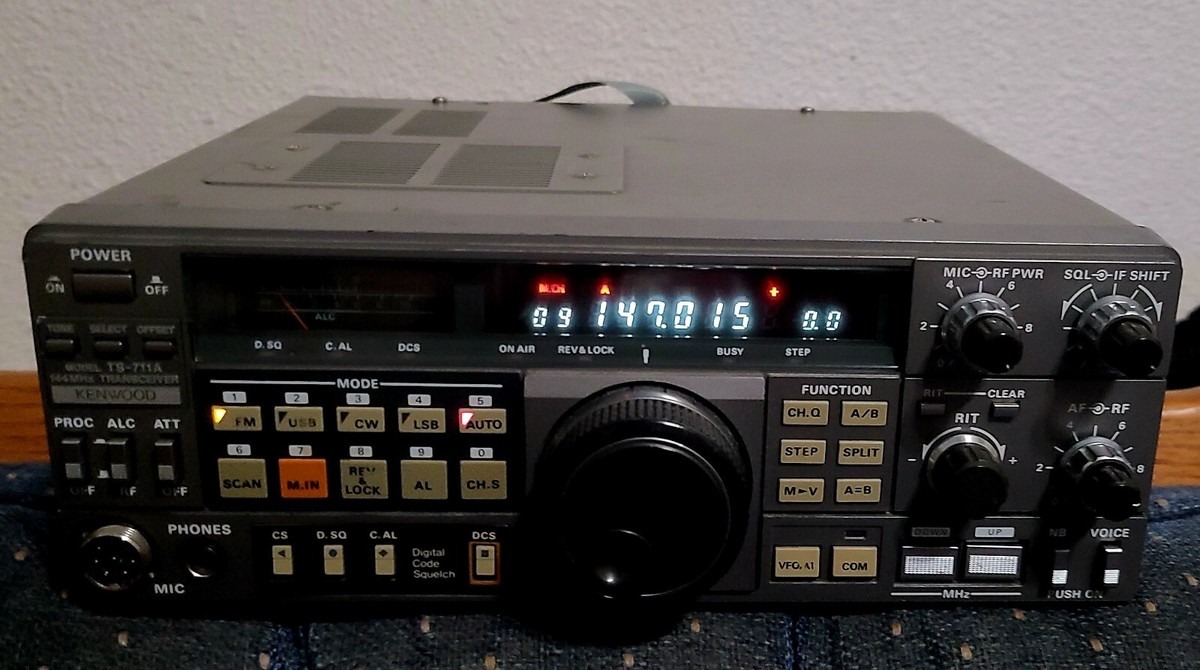 その他 KENWOOD TS-711D 255 Kenwood TS-711 VHF multi mode radio repair - YouTube