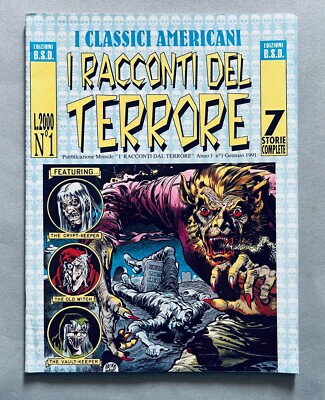 Tales from the Crypt #35 Jack Davis Horror Golden Age Variant Italian Edition
