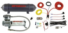 Airmaxxx Chrome 400 Compressor Kit 165200 Switch 3 Gal Black Aluminum Air Tank