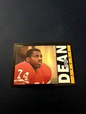 1985 Topps Football Fred Dean #153 HOF Set Break NM