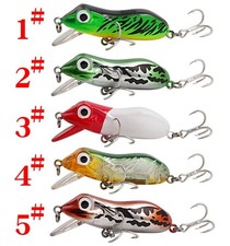 5PCS Minnow Fishing Lures Swimbait Crankbait Bass Trout Saltwater Baits Sinking
