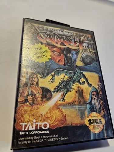 Cadash (Sega Genesis, 1992) In Case No Manual