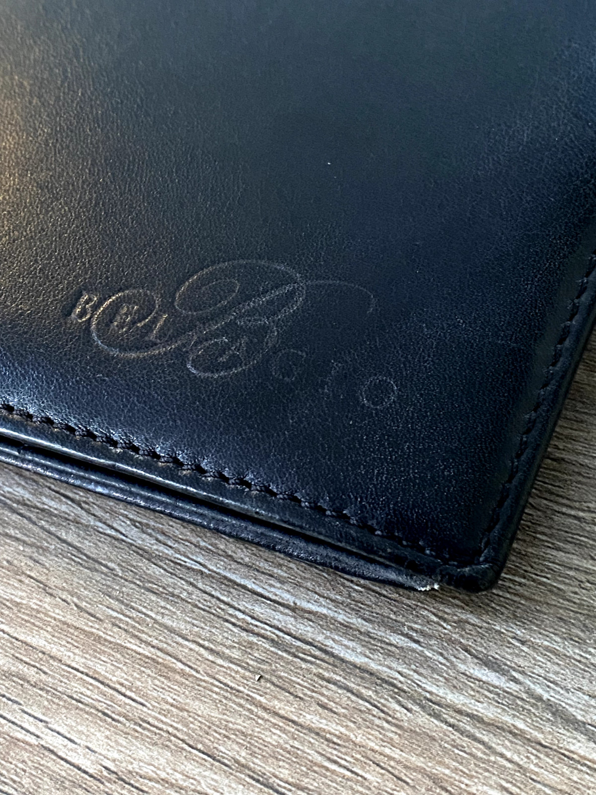 TUMI Black Leather Portfolio / Padfolio (Bellagio) +FAST SHIPPING!