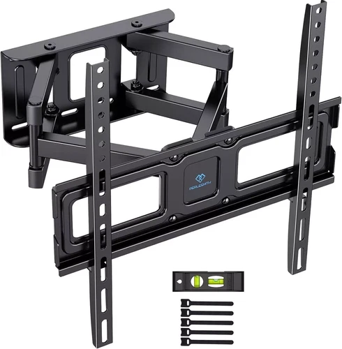 PERLESMITH TV Wall Bracket Swivel Tilt Wall Mount for 26 65Inch PSMFK4