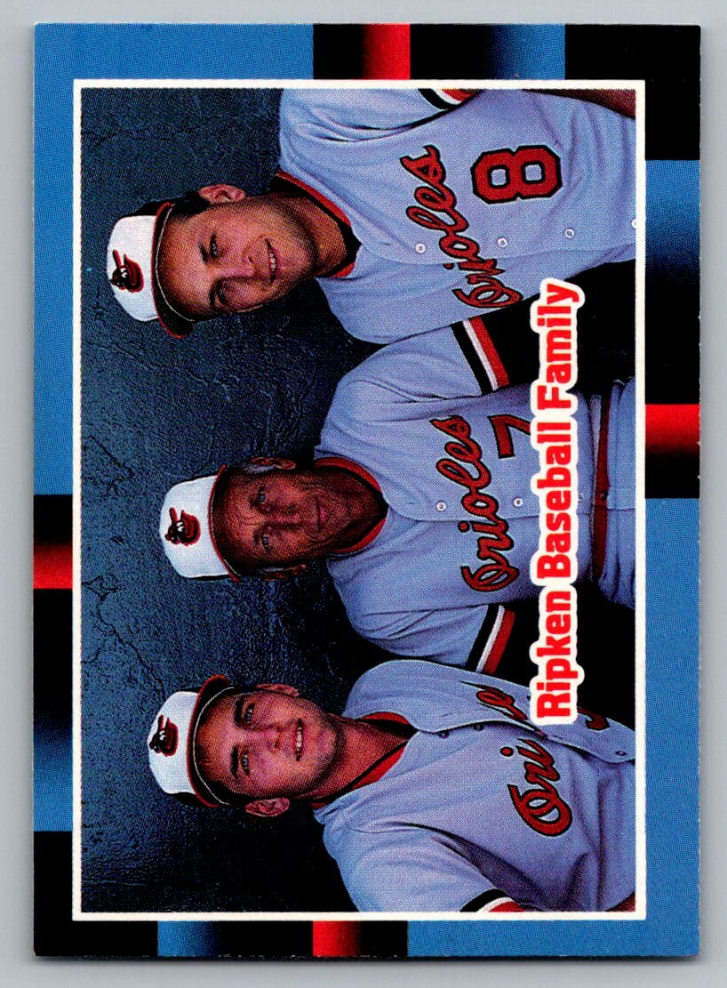 1988 Donruss #625b Ripken Baseball Family