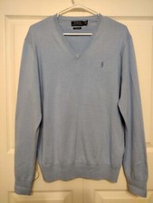 RALPH LOREN POLO 100 PIMA COTTON SWEATER SIZE medium