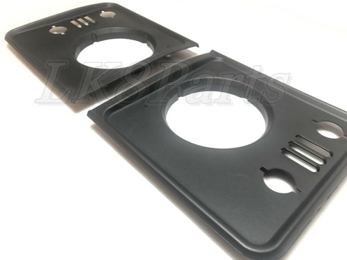 Land Rover Defender 90 110 130 TD5 Style Headlamp Surrounds LR051109 + LR051110 - Picture 2 of 5