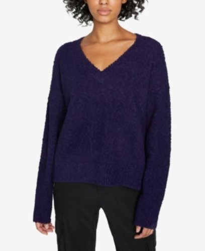 Long Sleeve V-Neck Sweater Pullover 
