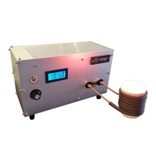 Máquina de calefacción por inducción de alta frecuencia para fundir piezas de hierro dorado y plateado