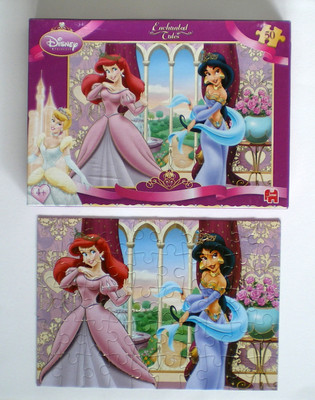 Jumbo Puzzle, 50 Teile, Disney Princess, Enchanted Tales   rar, 02148 B