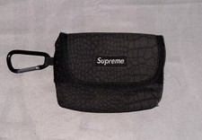 2013 Supreme Croc Print Camera Pouch Box Logo