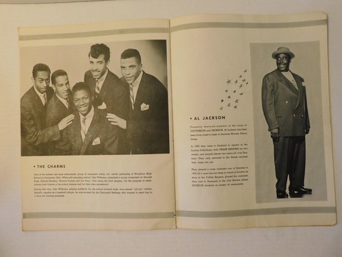 Top Ten Rhythm and Blues Review de 1955 Program Clovers/Joe Turner/Charms! - Imagen 8 de 11
