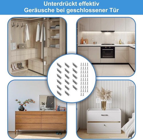 17 STK Softclose Türdämpfer für Schranktür Dämpfer, Softclose Nachrüsten, Sof... - Bild 6 von 9