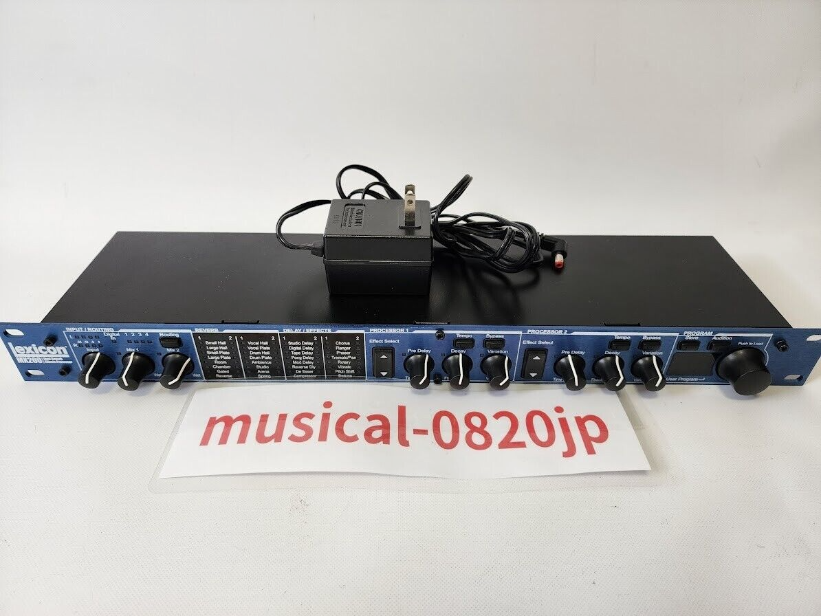 Lexicon MX200 Dual Reverb Effects Processor | eBay Lexicon MX200 Dual Reverb Effects Processor | eBay