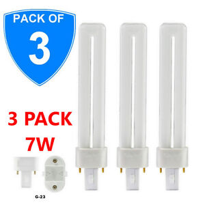 10 X GE LIGHTING 5 W CFL Biax S/E 4 Broches Lampe 840-4000k-Blanc froid
