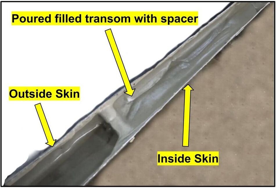 TRANSCORE - PTC - Pourable Transom Compound - Rotted Timber Replacement ...