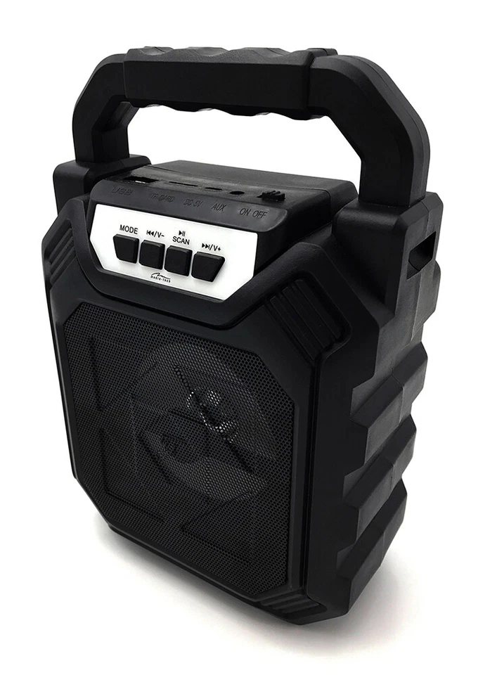 Media-Tech PLAYBOX SHAKE BT MT3164 tragbares Bluetooth-Lautsprechersystem