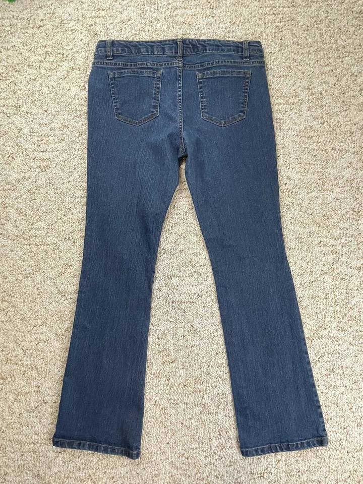 Pantalones de mezclilla elásticos de tiro medio Arizona para niñas talla 18,5 (32x29) Foto 3 de 4