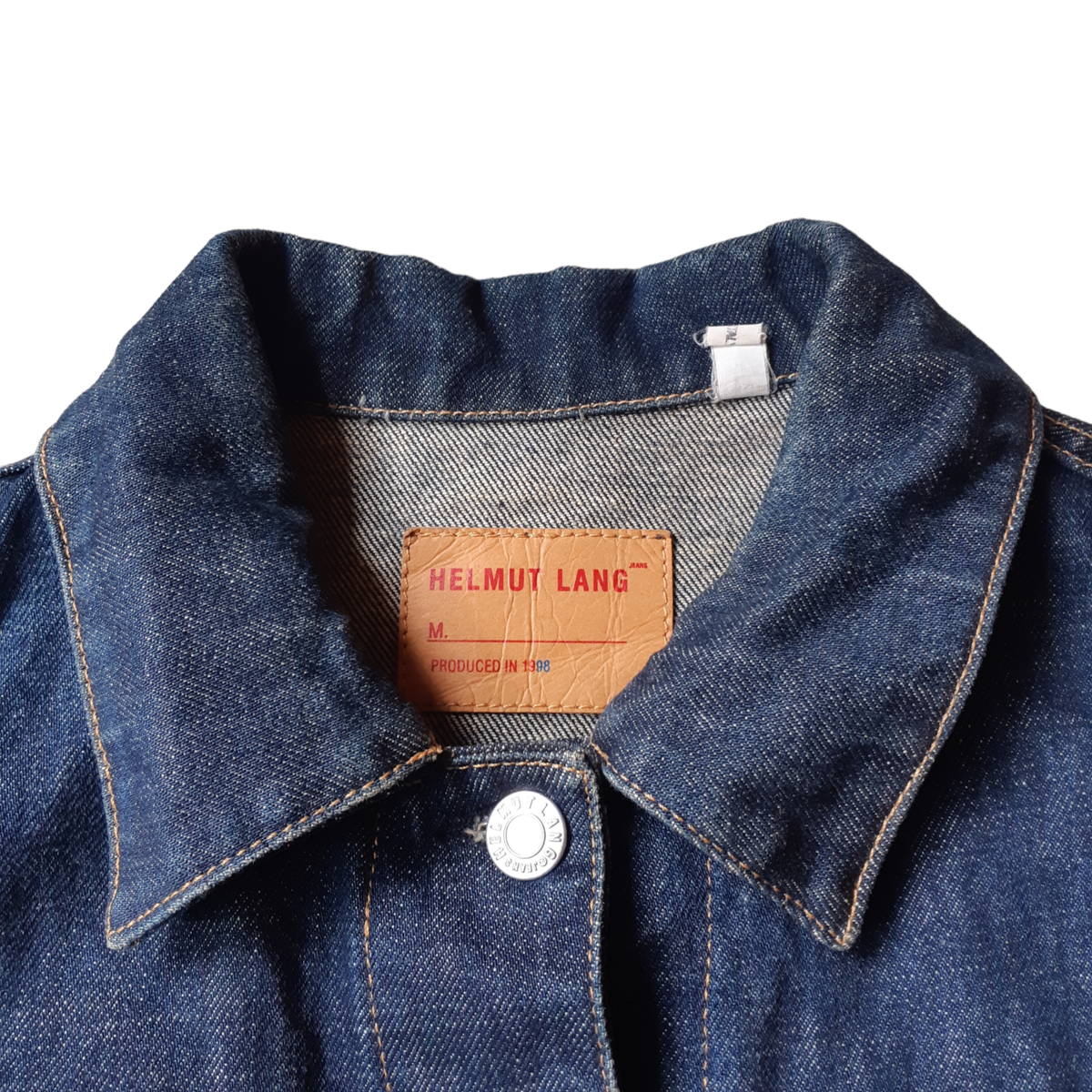 HELMUT LANG 1998 Type 2 Denim Jacket size Medium/40 Women Vintage