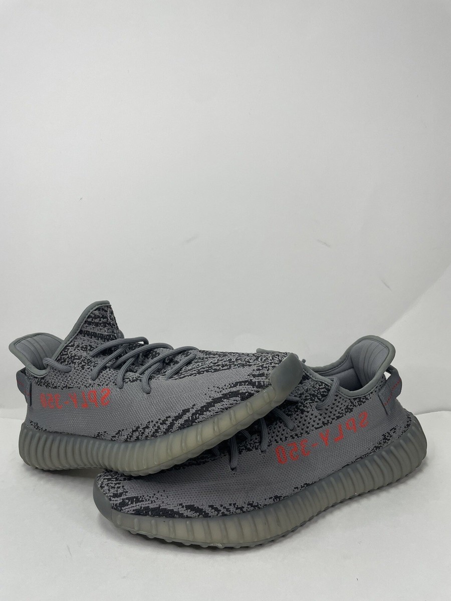 Yeezy Boost 350 V2 Beluga Size 11 AH2203 Grey Red