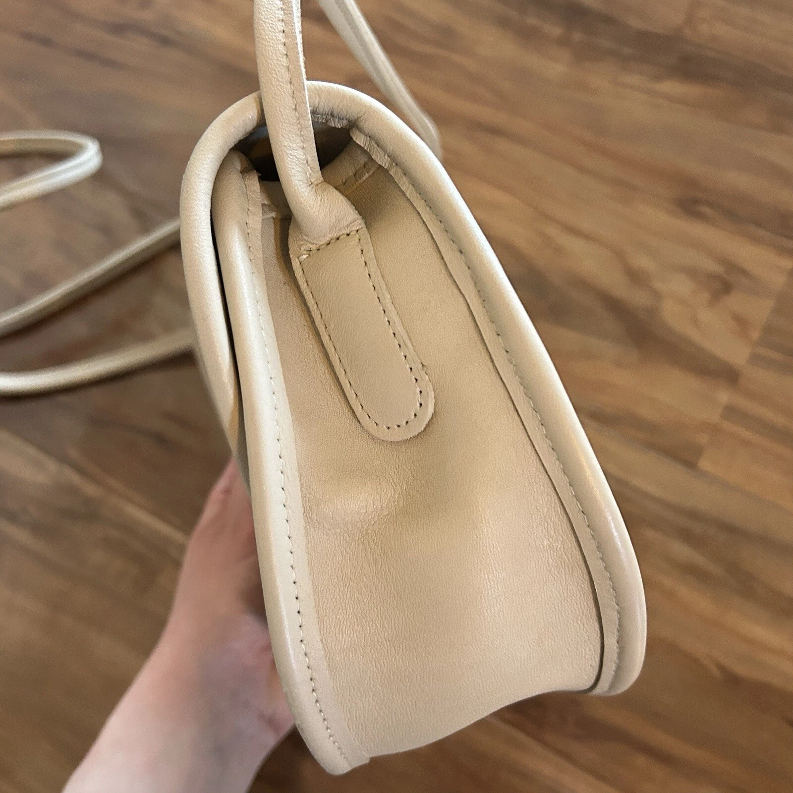 Coach Vintage Casey Bag Borsa a tracolla in pelle 9923 crema osso RARA