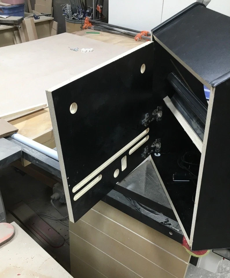 Bartop Arcade Cabinet Kit - Black, Easy Assembly hardware, Basic Kit 17.75" Wid - Image 4 of 4