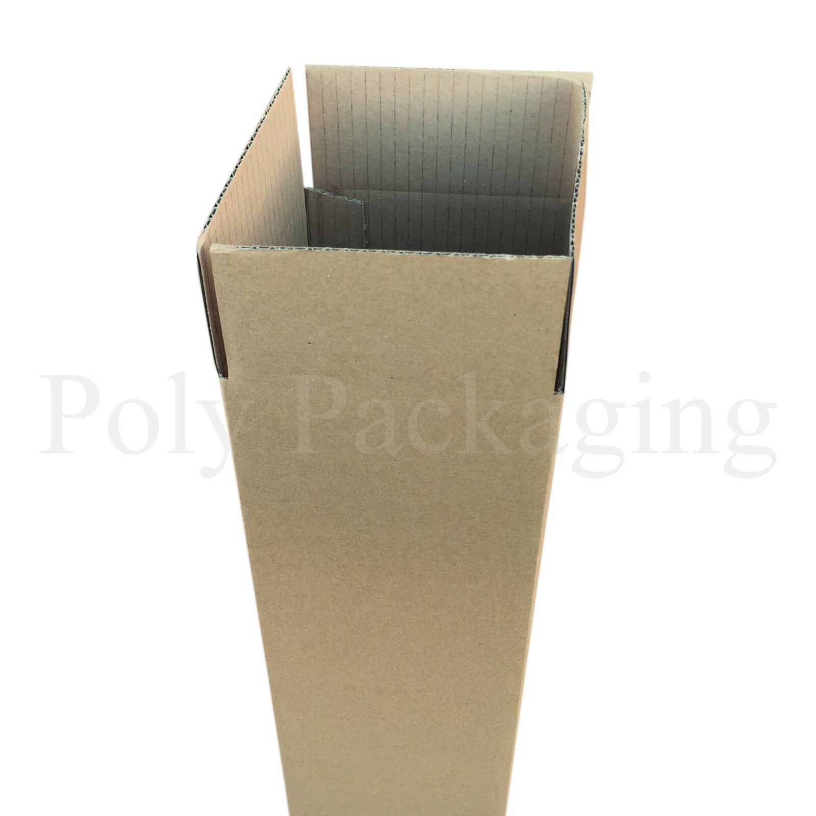 10 x GOLF CLUB BOX(49x5x5")(1250x130x130mm) Long Tall Brown Postal