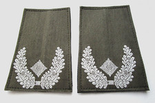 KLETT Rangabzeichen Heer Major  weiß/oliv  Bundeswehr Schulter Klappen Schlaufen