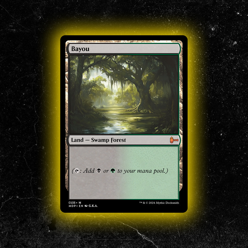 Bayou - Custom Magic: The Gathering Card - High-Quality