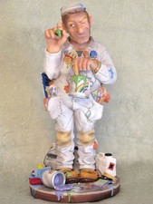 Profisti - Maler Painter XL Skulptur Figur 20613Q