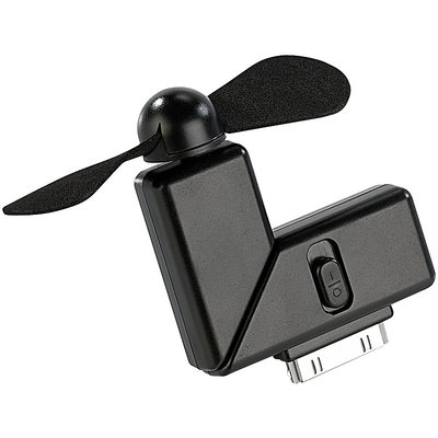 Callstel Mini-Ventilator für iPhone & iPod touch mit Dock-Connector, 30-polig