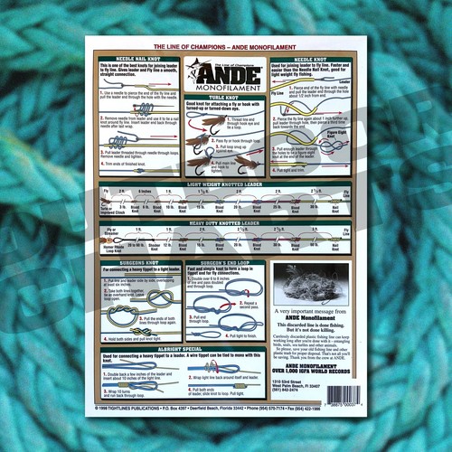 Fly Fishing Knot Tying #5 - Guida impermeabile a 18 nodi essenziali per pesca a mosca - Foto 2 di 5