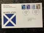 United Kingdom 1981 - Elizabeth II Scotland stamps set FDC, Edinburgh