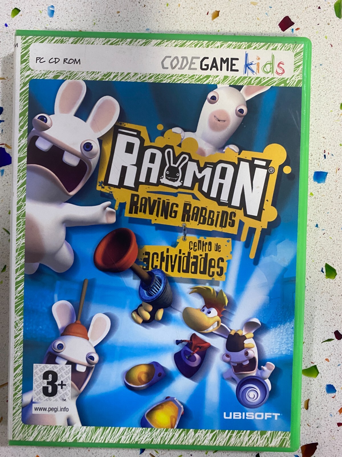 Rayman Raving Rabbids Activity Center PC Game Codegame Kids Ubisoft