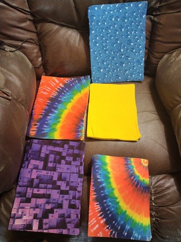 5 STRETCHABLE BOOK COVERS (4 new; 1 new/other) - Picture 14 of 14
