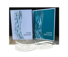Wavy line Border Metal Cutting Dies Scrapbooking Embossing Die Stencil DIY Album