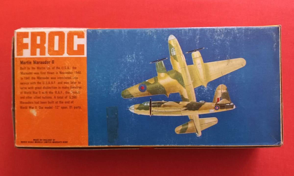 航空機・ヘリコプター FROG 1/72 Martin Marauder II Vintage rare model FROG 1/72 Martin Marauder II (B-26C