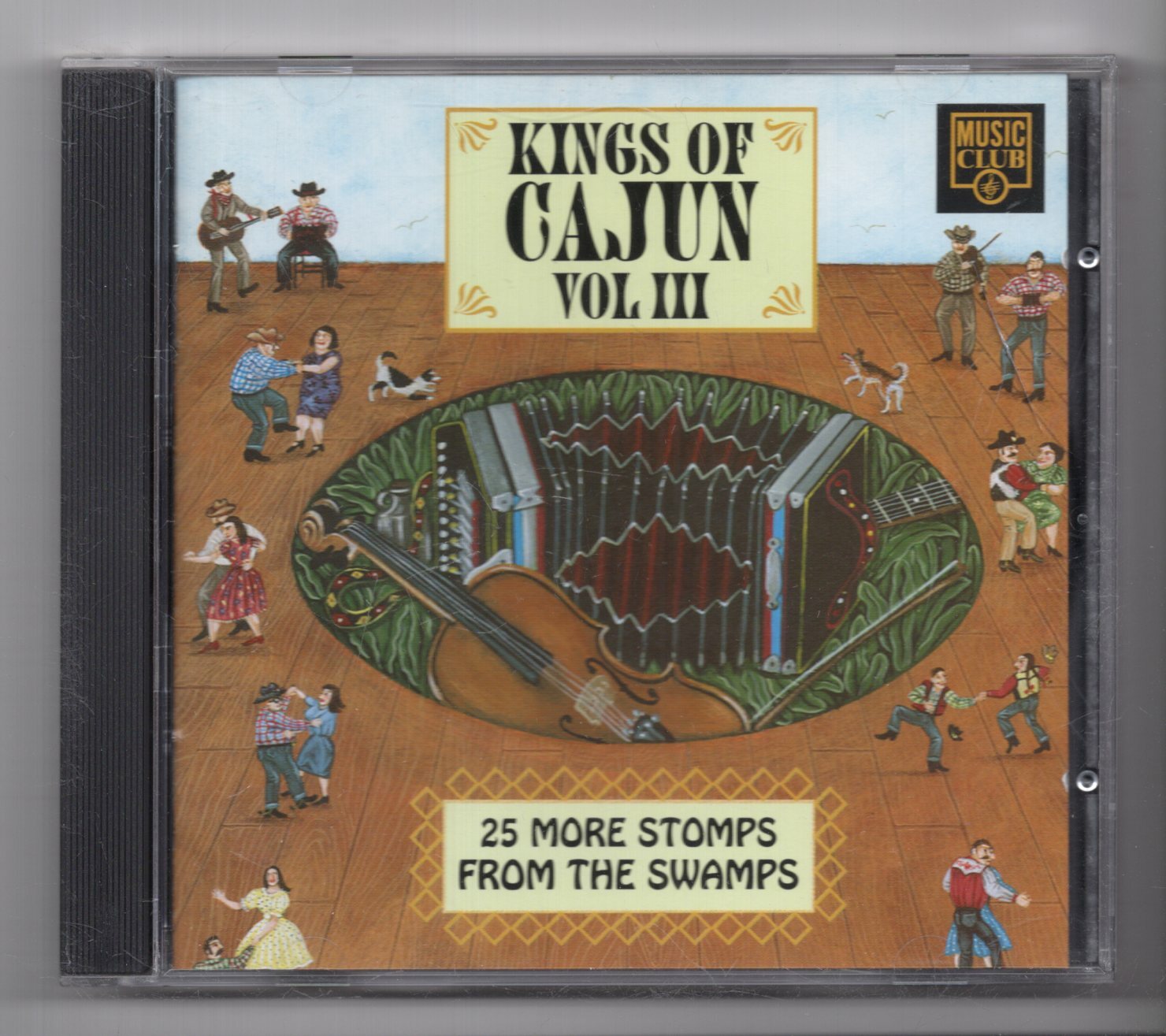 (KH394) Kings Of Cajun Vol III, 25 tracks various artists - 1994 CD