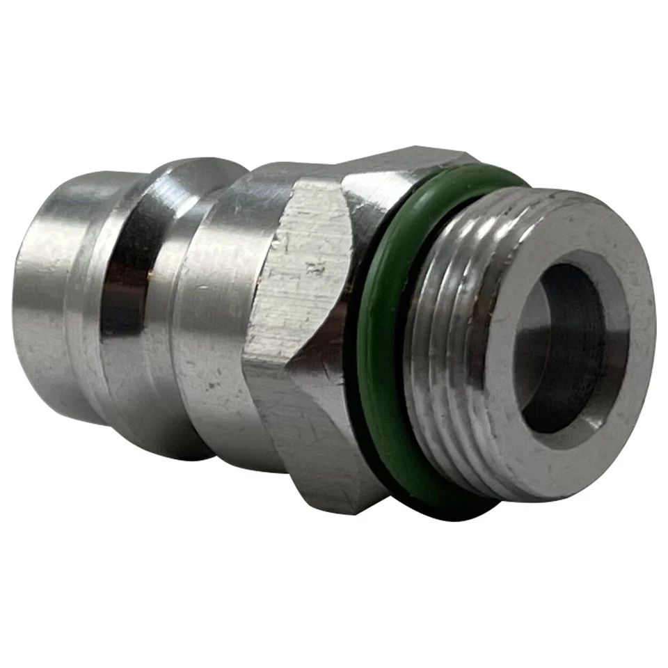 FJC 2609 A/C Aeroquip Aluminum OE R-134a High Side Service Valve Port M15 x 1 - Image 2 of 4