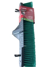18 Inch Push Broom HeavyDutyOutdoorCommercial Broom Stiff Bristles *NO HANDLE*