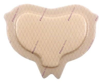 Mepilex Border Sacrum Self-Adherent Absorbent Foam Dressing 6.3''x7.9'' Box/10
