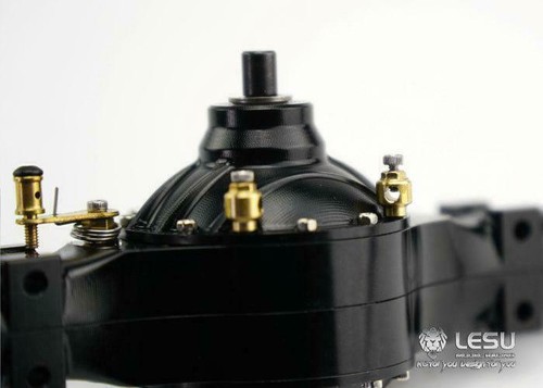 US STOCK LESU Metal Rear Axle Differential Lock 1/14 RC Tractor Truck Car Parts - Picture 9 of 9