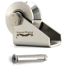 Pulleys V Groove Pulley Wheel Steel Stainless Steel Cable Rope Pulley Wheel Bloc