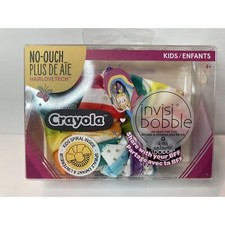 invisibobble Crayola Scrunchie Multipack Kids Hair Ring Sprunchie 2 per pack