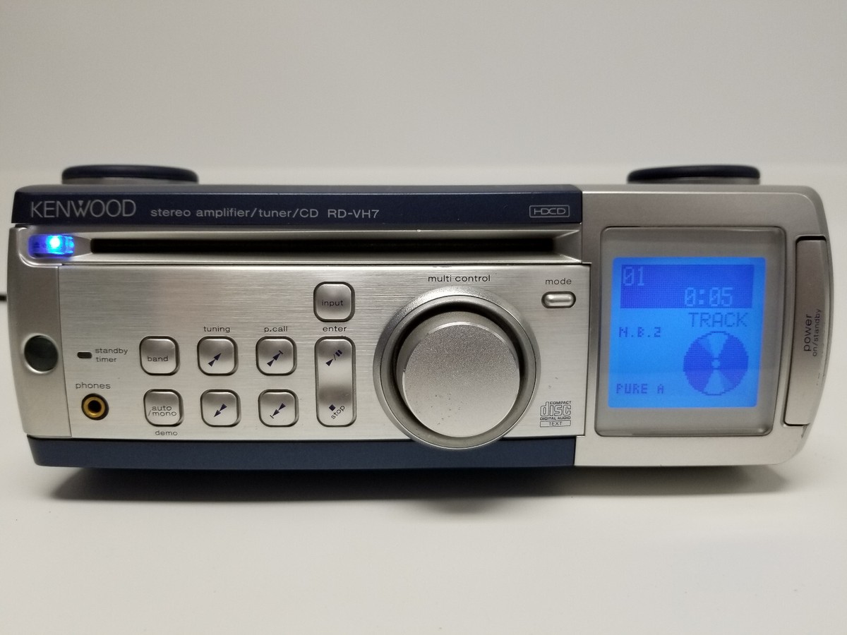 Vintage Kenwood RD-VH7 Stereo Amplifier Tuner CD Player