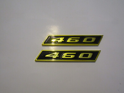 460 ENGINE SIZE HOOD SCOOP FENDER BODY EMBLEMS FITS FORD LINCOLN ...