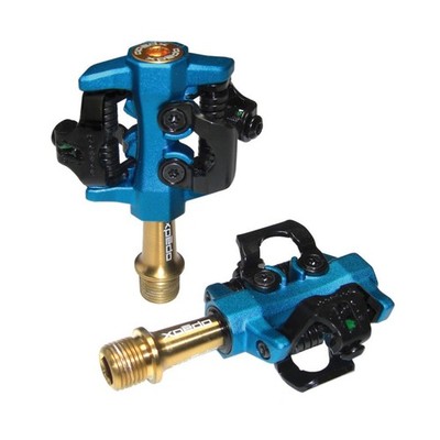 XPEDO XMF-10AT black/blue Pedal Clipless CXR Ti blau/gold 9/16'' XMF-10AT, blau/g