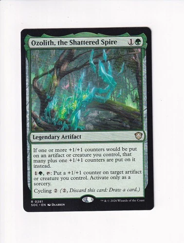 MAGIC MTG COMMANDER: SECRETS OF STRIXHAVEN OZOLITH, THE SHATTERED SPIRE